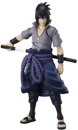 Фигурка Bandai Tamashii Nations S.H.Figuarts: Саске Учиха Тот, Кто несет всю ненависть (Sasuke Uchiha He Who Bears All Hatred) Наруто: Ураганные хроники (Naruto Shippuden) (4573102634504) 14,5 см