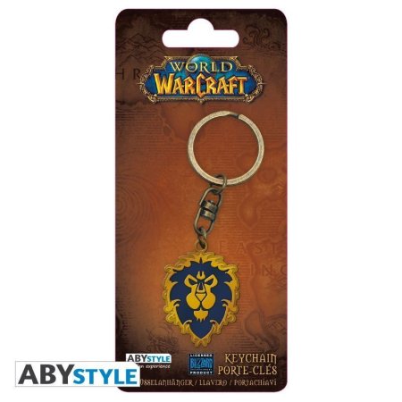  Брелок ABYstyle: Альянс (Alliance) Вселенная Варкрафт (World of Warcraft) (ABYKEY198) 3,8 см