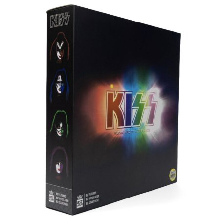 Набор подвижных фигурок The Loyal Subjects: Персонажи Кисс с шарнирами (Kiss BST AXN) Фирменные цвета (BST AXN Signature Colors) 13 см 