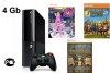Игровая приставка Microsoft Xbox 360 Slim E 4Gb Rus Black + игры Fable Heroes + Ms. Splosion Man + Toy Soldiers
