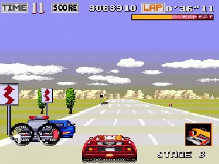   4  1 AA-4103 CLUE / ROAD BLASTERS / SUPER OFF ROAD / TURBO OUTRUN (16 bit) 