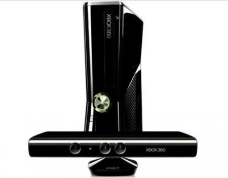     Microsoft Xbox 360 Slim 250Gb Rus + Kinect   +  Kinect Adventures 5 . +  Kinect Sports   + 