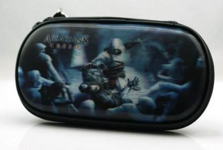 Чехол защитный 3D Assassin's Creed (PA-041) для PSP Slim 3000 (PSP) 
