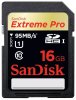 MicroSD Карта памяти 16GB SanDisk Class 10 Extreme PRO 95MB/s (PC)