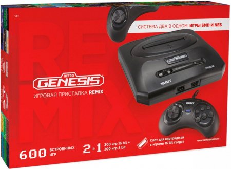   8 bit + 16 bit Retro Genesis Remix (600  1) + 600   + 2  ()