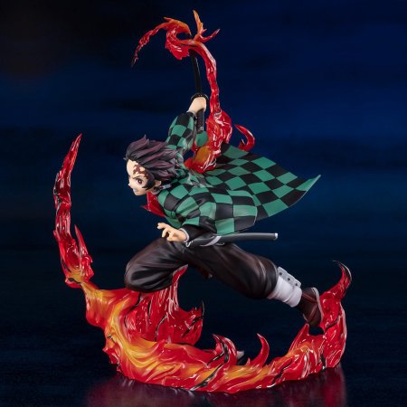 Bandai Tamashii Nations Figuarts ZERO: Тандзиро Камадо (Tanjiro Kamado) Клинок, рассекающий демонов (Demon Slayer) (615138) 15 см 