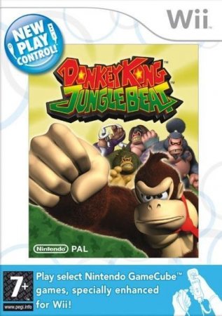   Donkey Kong Jungle Beat (Wii/WiiU)  Nintendo Wii 
