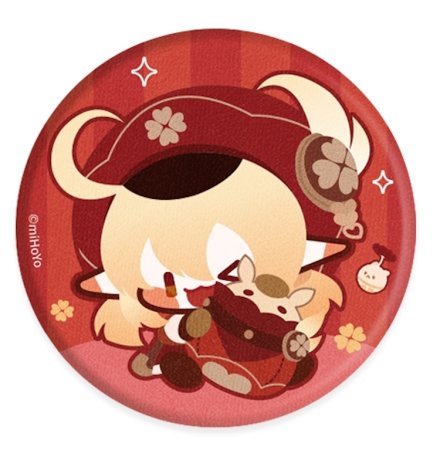 Значок Genshin Impact Chibi Character Cloth Badge: Рыцарь Искры Кли (The Spark Knight Klee) Геншин Импакт (Genshin Impact) (6974096537280) 6 см
