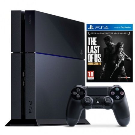   Sony PlayStation 4 500Gb US  +    (The Last Of Us)    (PS4) 
