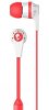 Гарнитура SKULLCANDY Ink'd 2.0, Белые/Коралловые (PC)