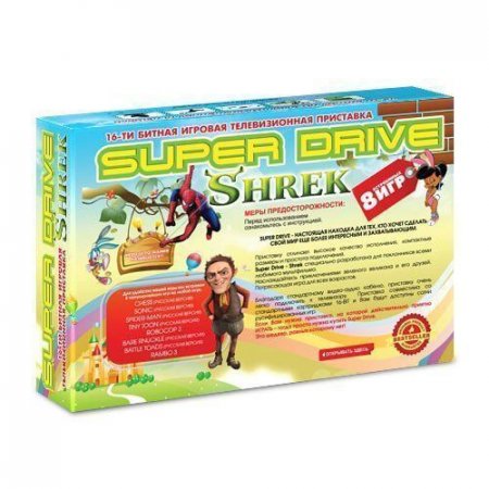   16 bit Super Drive Shrek (8  1) + 8   + 2  ()