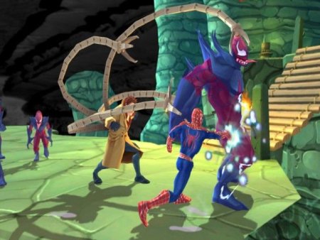 Spider-Man (Человек-Паук): Friend or Foe (PS2) USED Б/У