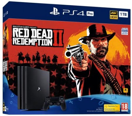   Sony PlayStation 4 Pro 1Tb Eur  +  Red Dead Redemption 2 