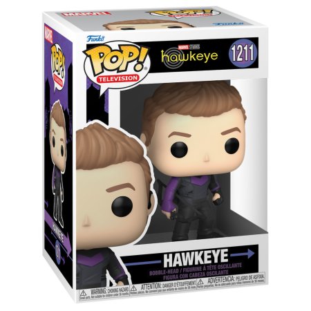 фигурки Фигурка Funko POP! TV: Соколиный глаз (Hawkeye) Марвел: Соколиный глаз (Marvel Hawkeye) (59480) 9,5 см