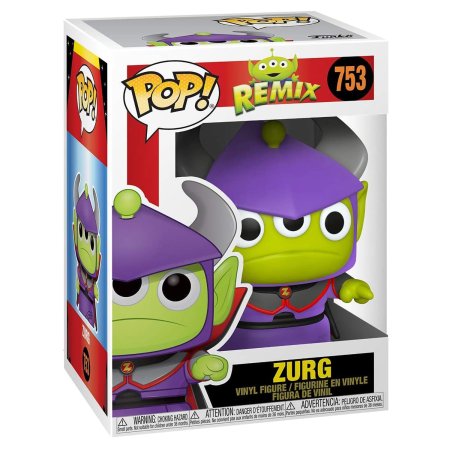 Фигурка Funko POP! Disneyl: Пришелец в костюме Зурга (Remix Alien as Zurg) Дисней: Пиксар (Disney: Pixar) ((753) 49088) 9,5 см
