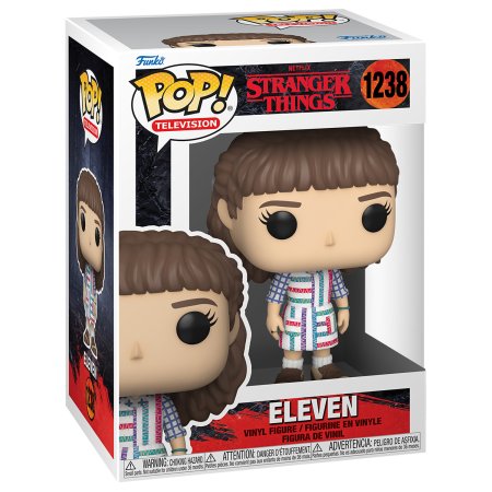 фигурки Фигурка Funko POP! TV: Одиннадцать (Eleven) Очень странные дела 4-й сезон (Stranger Things S4) (62388) 9,5 см