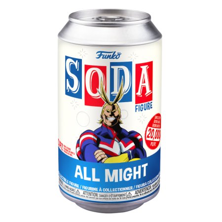 фигурки Фигурка Funko Vinyl SODA: Всемогущий (All Might) Моя Геройская Академия (My Hero Academia) (51936) 9,5 см
