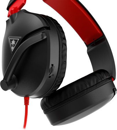 Игровая гарнитура проводная Turtle Beach Recon 70N Wired Multiplatform Gaming Headset Black/Red (Черный/Красный) (PS4/PS5/Xbox One/Series X/PC) 