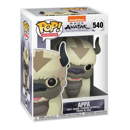 фигурки Фигурка Funko POP! Animation: Аппа (Appa) Аватар: Легенда об Аанге (Avatar: The Last Airbender) ((540) 36468) 9,5 см