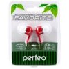 Наушники PERFEO PF-Favorite, красные (PC)