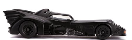 Модель машинки с фигуркой Jada Toys: Машинка Бэтмобиль 1989 года (Batmobile 1989) 1:32 + Фигурка Бэтмен (Batman) 7 см (31704) 