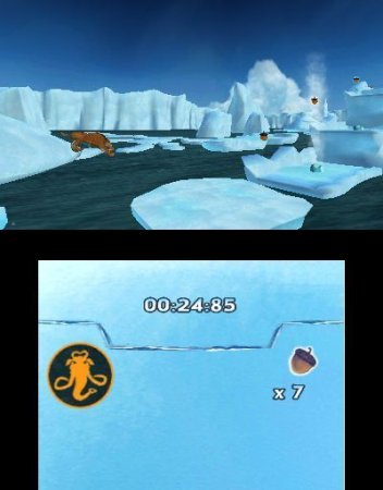 Игра Ледниковый Период 4 (Ice Age 4): Континентальный Дрейф Арктические Игры (DS) для Nintendo DS