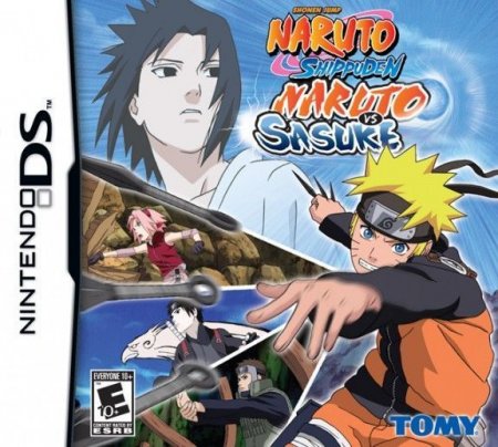  Naruto Shippuden: Naruto vs Sasuke (DS)  Nintendo DS