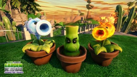 Игра Plants vs. Zombies: Garden Warfare (PS4) USED Б/У Playstation 4