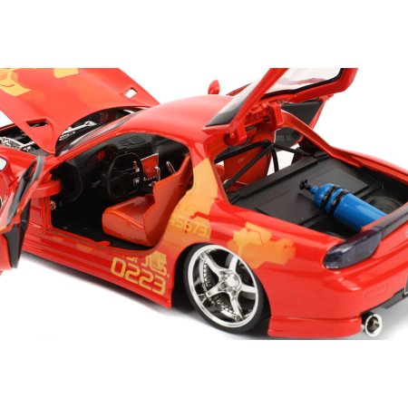   Jada Toys: 1993  -7 3-  (1993 Mazda RX-7 FD3S-Wide Body 1:24)  (The Fast and the Furious) (30747) 20 