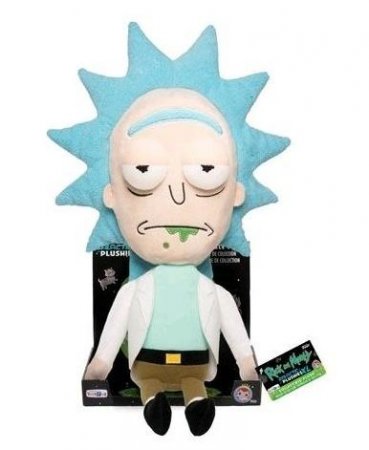    Funko Galactic Plushies:    (Rick and Morty)    (Rick w/ Tray (Exc)) (16 26657) 40 