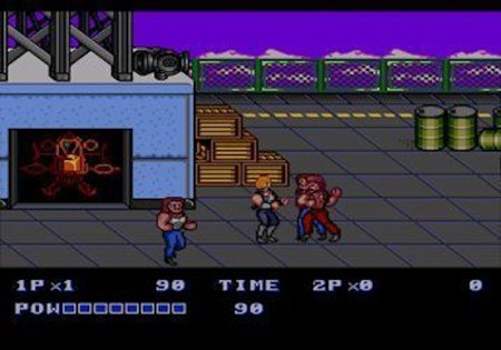 Коллекционный сборник 4 в 1 Двойной Дракон (Double Dragon) (16BC-013) Русская Версия (16 bit) 