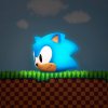  Лампа/Светильник/Ночник Fizz Creations Mood Light: Еж Соник (Sonic The Hedgehog) (241730) 15 см