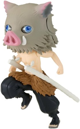 Фигурка Banpresto Q Posket: Иносукэ Хасибира Вол. 6 (Inosuke Hashibira Vol.6) Клинок, рассекающий демонов: Кимэцу но Яиба (Demon Slayer: Kimetsu no Yaiba) (0045557120634) 6 см