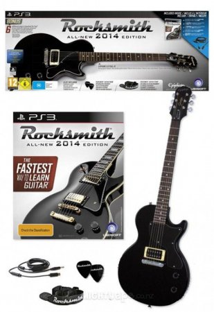   Rocksmith 2014 Edition With Guitar ( + ) (PS3)  Sony Playstation 3