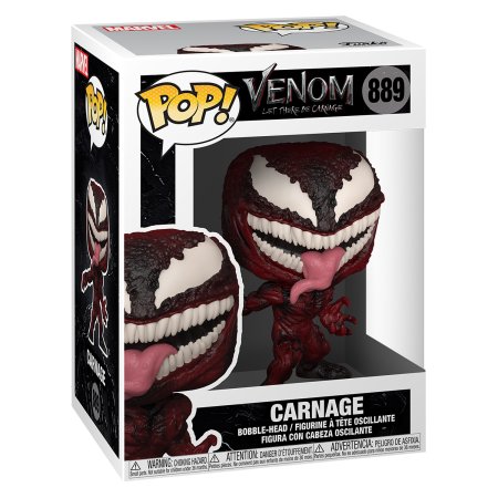 фигурки Фигурка Funko POP! Bobble: Карнаж (Carnage) Марвел: Веном 2 (Marvel: Venom 2) ((889) 56303) 9,5 см