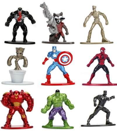  Jada Toys Nano Metalfigs:    (Marvel) (84873) 4 