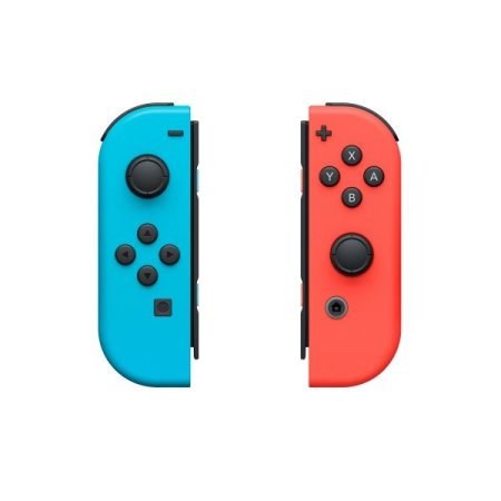 Набор из 2-х контроллеров Joy-Con Неоновый красный/Неоновый синий (Switch) (OEM)