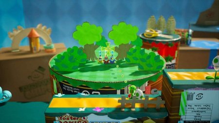 игра Yoshi's Crafted World Русская Версия (Switch) USED Б/У для Nintendo Switch