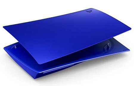 Съемные боковые панели для игровой приставки Sony PlayStation 5 с дисководом (CFI-1000) Синий кобальт (Cobalt Blue) Оригинал (PS5)