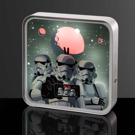  Светодиодная лампа Штурмовик (Stormtrooper) Звездные войны (Star Wars) 22 см