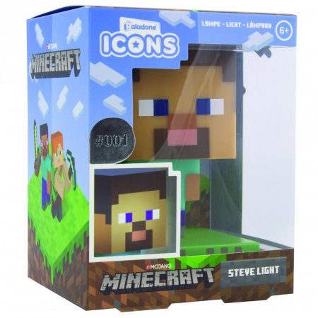   Paladone:  (Minecraft)  (Steve) (PP6594MCF)