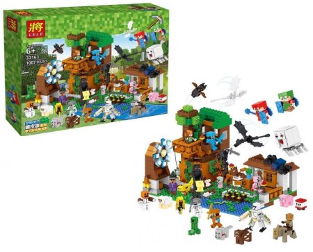  Конструктор Lele My World Загородный дом 1007 деталей (No.33163)