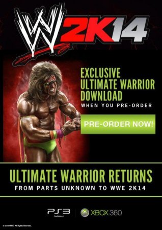 WWE 2K14 Ultimate Warrior DLC (Xbox 360)