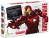 Игровая приставка 16 bit Super Drive Iron Man (50 в 1) + 50 встроенных игр + 2 геймпада (Черная)
