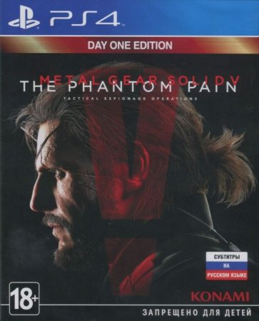  Metal Gear Solid 5 (V): The Phantom Pain ( ) Day One Edition (  )   (PS4) USED / Playstation 4