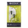 Наушники KEEKA EE-18, белые (PC) 