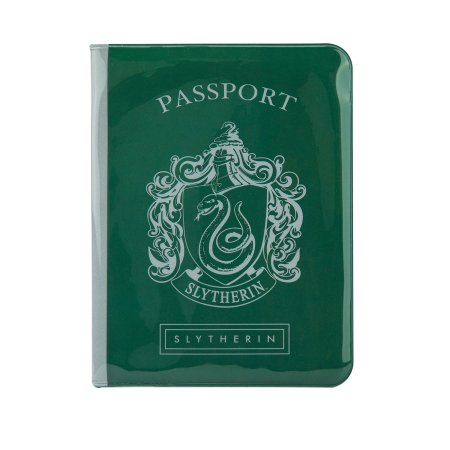  Дорожный набор Cinereplicas: Слизерин (Slytherin) Гарри Поттер (Harry Potter) (Обложка для паспорта + Бирка для чемодана)