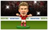 Фигурка футболиста Soccerstarz Denmark Nicklas Bendtner (73219)