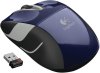 Мышь беспроводная Logitech M525 Синяя (PC) 