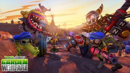 Игра Plants vs. Zombies: Garden Warfare (PS4) USED Б/У Playstation 4
